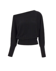 MARELLA Maglia "Gola" in cashmere BLACK Donna 