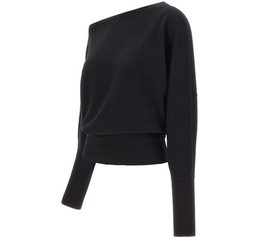 MARELLA Maglia "Gola" in cashmere BLACK Donna 