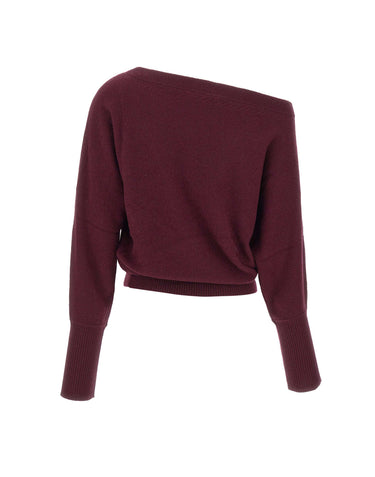 MARELLA Maglia "Gola" in cashmere RED Donna 