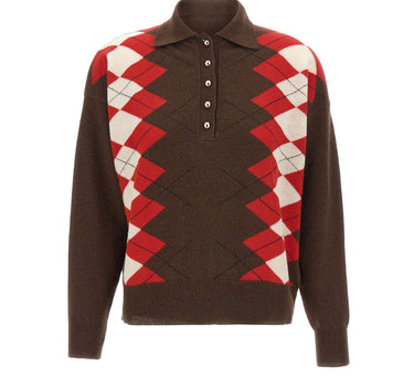 MARELLA Polo in maglia "Sequoia" BROWN Donna 