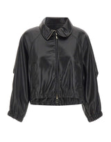 MARELLA Giacca in eco pelle BLACK Donna 