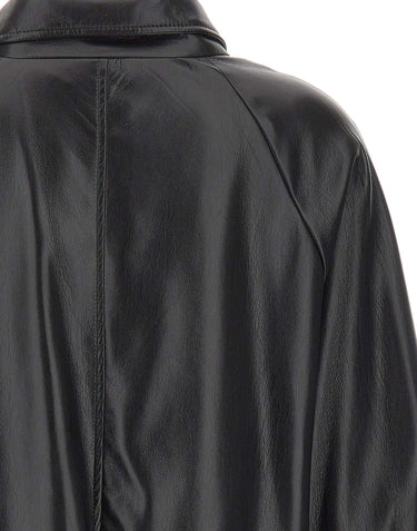 MARELLA Giacca in eco pelle BLACK Donna 