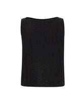 MAURIZIO MYKONOS Top in misto alpaca BLACK Donna 