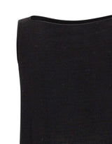 MAURIZIO MYKONOS Top in misto alpaca BLACK Donna 