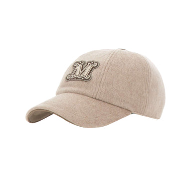 Cappello baseball in drap di cashmere 2624576011600 032 MAX MARA 
