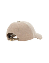 Cappello baseball in drap di cashmere 2624576011600 032 MAX MARA 