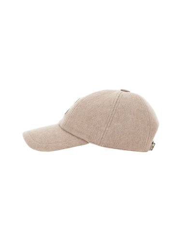 Cappello baseball in drap di cashmere 2624576011600 032 MAX MARA 