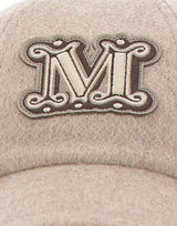 Cappello baseball in drap di cashmere 2624576011600 032 MAX MARA 