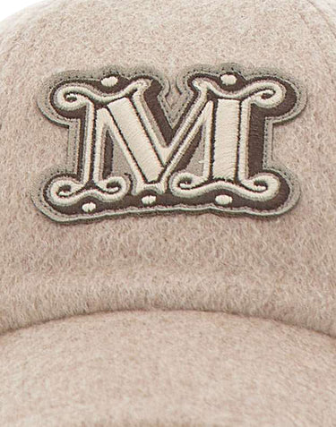 Cappello baseball in drap di cashmere 2624576011600 032 MAX MARA 