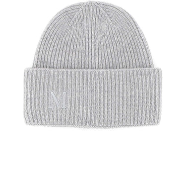 MAX MARA Cappello in cashmere a coste GREY Donna 