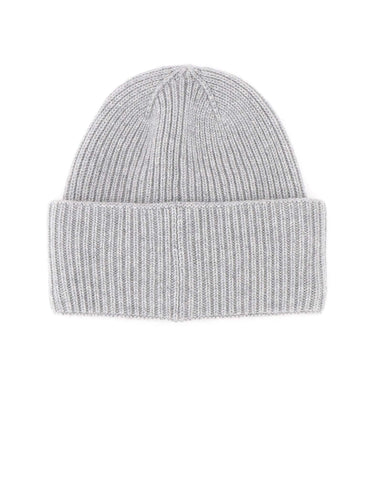 MAX MARA Cappello in cashmere a coste GREY Donna 
