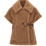 MAX MARA Cappa "New Abavo" BROWN Donna 