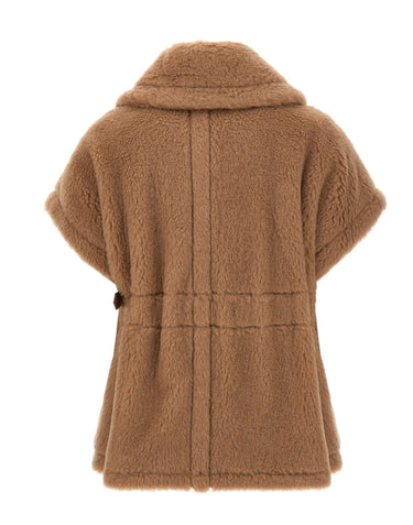 MAX MARA Cappa "New Abavo" BROWN Donna 