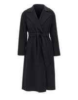 MAX MARA STUDIO Cappotto "Cles" BLACK Donna 