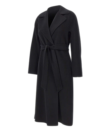 MAX MARA STUDIO Cappotto "Cles" BLACK Donna 