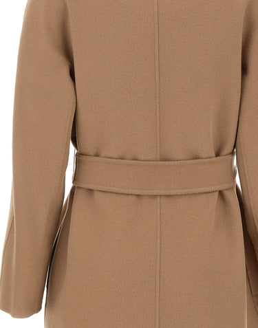 MAX MARA STUDIO Cappotto "Cles" BROWN Donna 