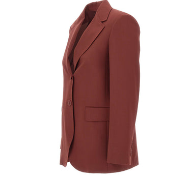 Blazer monopetto in tela di lana 2626046021600 011 MAX MARA STUDIO 