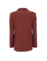Blazer monopetto in tela di lana 2626046021600 011 MAX MARA STUDIO 