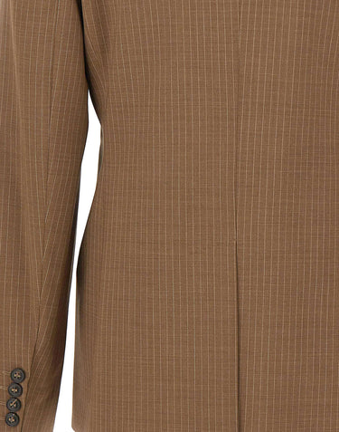 Blazer doppiopetto in tela di lana 2626046031600 005 MAX MARA STUDIO 