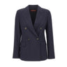 Blazer doppiopetto in tela di lana 2626046031600 006 MAX MARA STUDIO 