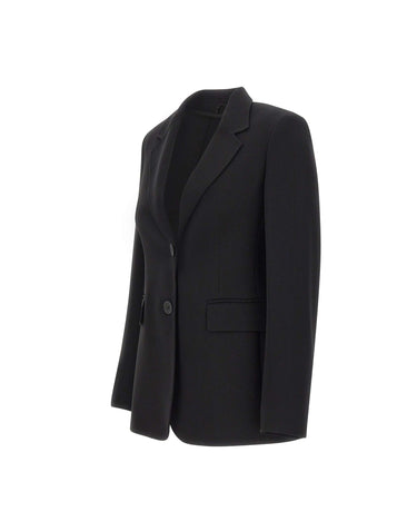 Blazer monopetto in cady 2626046055600 001 MAX MARA STUDIO 