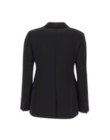 Blazer monopetto in cady 2626046055600 001 MAX MARA STUDIO 