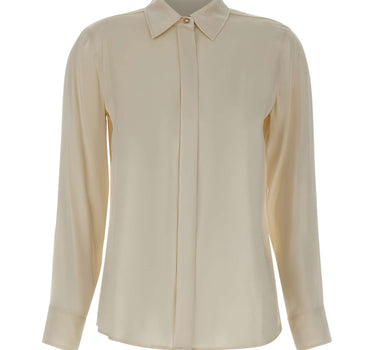 MAX MARA STUDIO Camicia in raso di seta WHITE Donna 