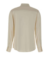MAX MARA STUDIO Camicia in raso di seta WHITE Donna 