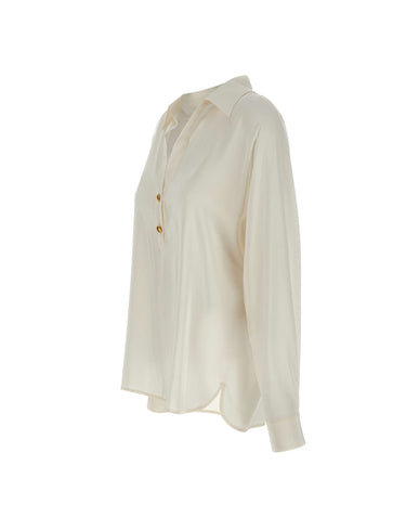 Blusa in crêpe de chine di seta 2626116061600 008 MAX MARA STUDIO 