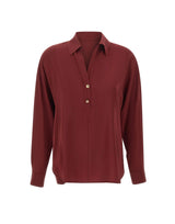 Blusa in crêpe de chine di seta 2626116061600 046 MAX MARA STUDIO 
