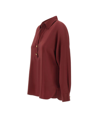 Blusa in crêpe de chine di seta 2626116061600 046 MAX MARA STUDIO 