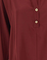 Blusa in crêpe de chine di seta 2626116061600 046 MAX MARA STUDIO 