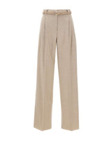 MAX MARA STUDIO Pantaloni "Lago" BEIGE Donna 