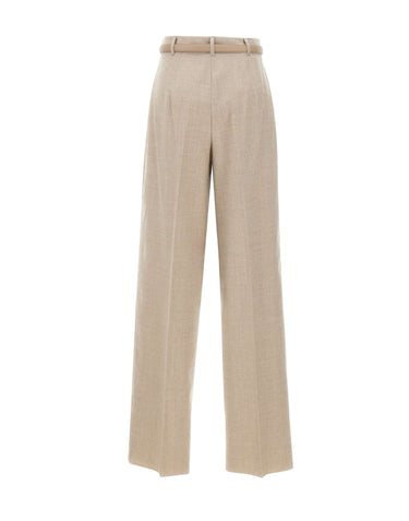 MAX MARA STUDIO Pantaloni "Lago" BEIGE Donna 