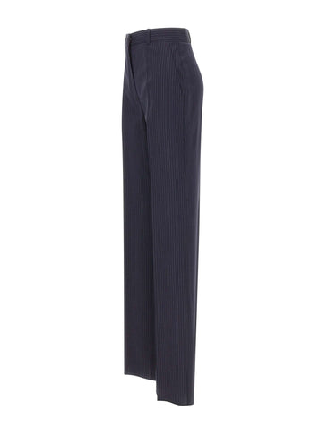 MAX MARA STUDIO Pantaloni "Cambusa" BLUE Donna 