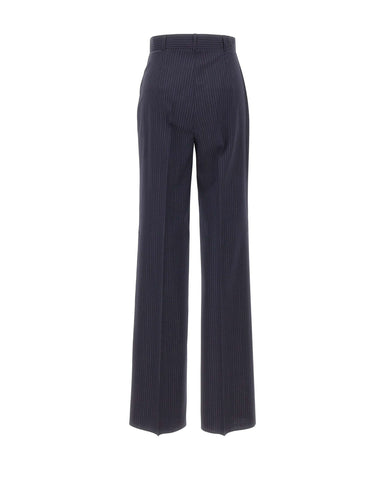 MAX MARA STUDIO Pantaloni "Cambusa" BLUE Donna 
