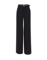 MAX MARA STUDIO Pantalone in cady BLACK Donna 
