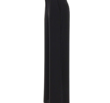 MAX MARA STUDIO Pantalone in cady BLACK Donna 