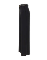 MAX MARA STUDIO Pantalone in cady BLACK Donna 