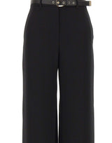 MAX MARA STUDIO Pantalone in cady BLACK Donna 