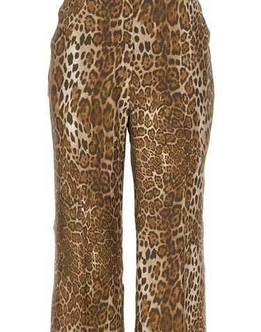 MAX MARA STUDIO Pantaloni "Romana" BROWN Donna 
