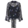 Blusa in seta stampata con foulard 2626266015600 001 MAX MARA STUDIO 