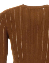 MAX MARA STUDIO Maglia "Ragno" BROWN Donna 