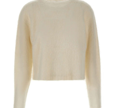 MAX MARA STUDIO Maglia in misto mohair WHITE Donna 