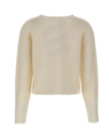 MAX MARA STUDIO Maglia in misto mohair WHITE Donna 