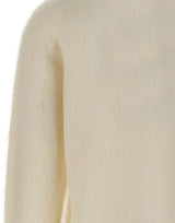 MAX MARA STUDIO Maglia in misto mohair WHITE Donna 