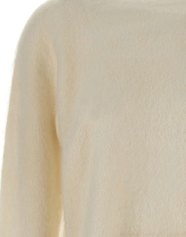 MAX MARA STUDIO Maglia in misto mohair WHITE Donna 