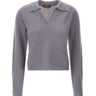 MAX MARA STUDIO Polo in misto mohair GREY Donna 
