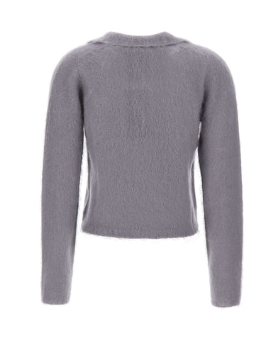 MAX MARA STUDIO Polo in misto mohair GREY Donna 