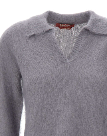 MAX MARA STUDIO Polo in misto mohair GREY Donna 